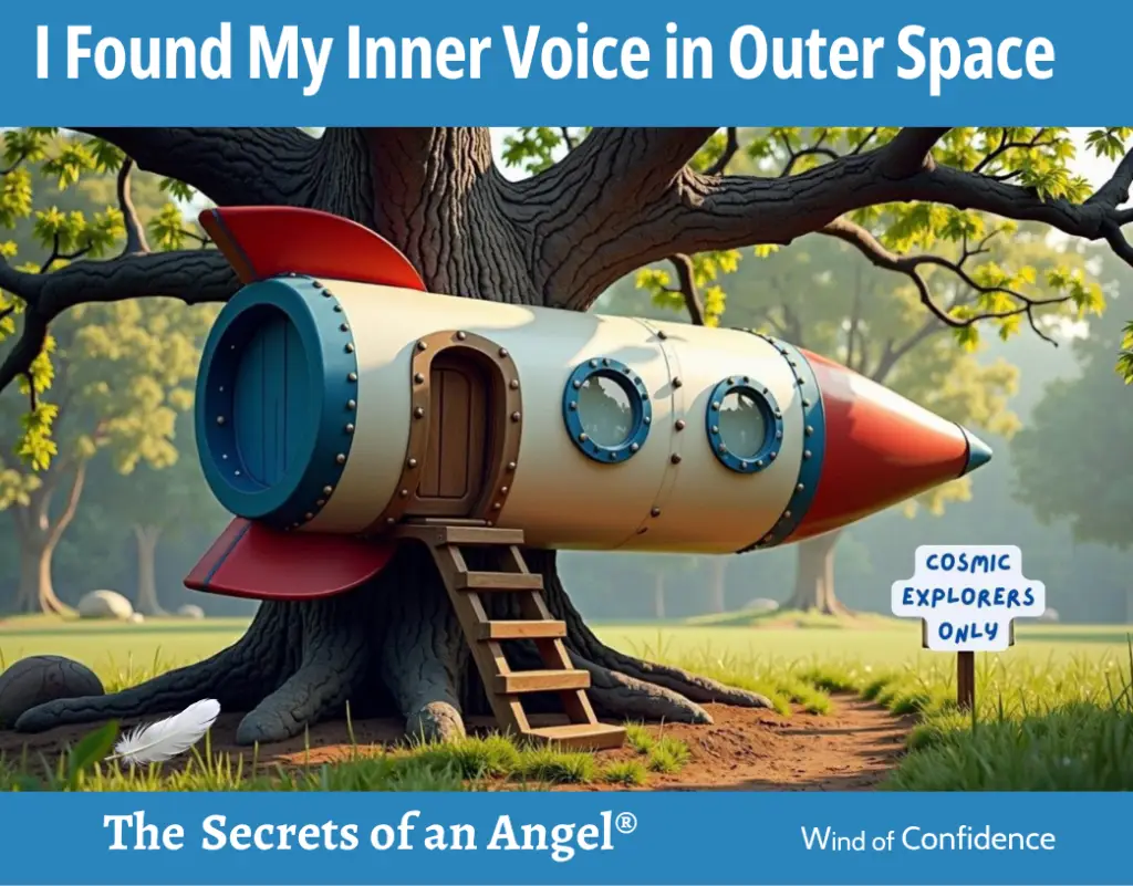 Children's book I Found My Inner Voice in Outer Space for The Secrets of an Angel Wind of Confidence